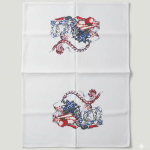 Pano de Prato G-Mesa 100% Algodão Tam. 95x66cm 12x1 Ref. 000096