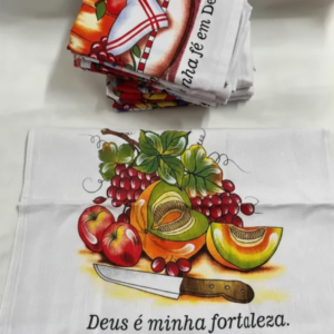 Pano de Prato Prolar 100% Algodão Tam. 36x70cm 12x1 Ref. 000026