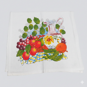 Pano de Prato Mirela Sarja 100% Algodão Tam. 43x70cm 12x1 Ref. 000028